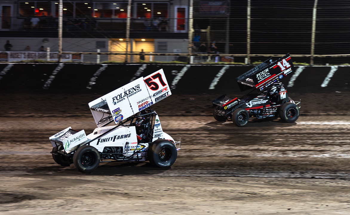 Larson Holds Off Bayston For 20 Grand - SPEED SPORT