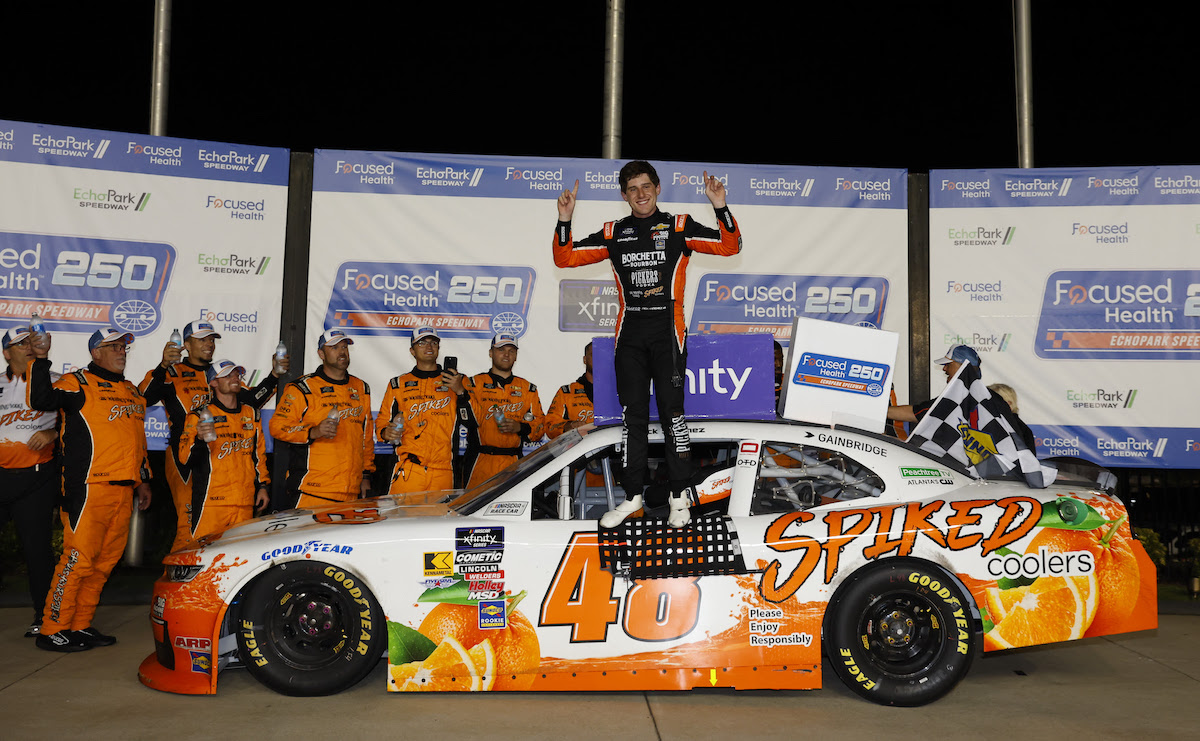 Night Shift — Sanchez Gets First Xfinity Series Win - SPEED SPORT