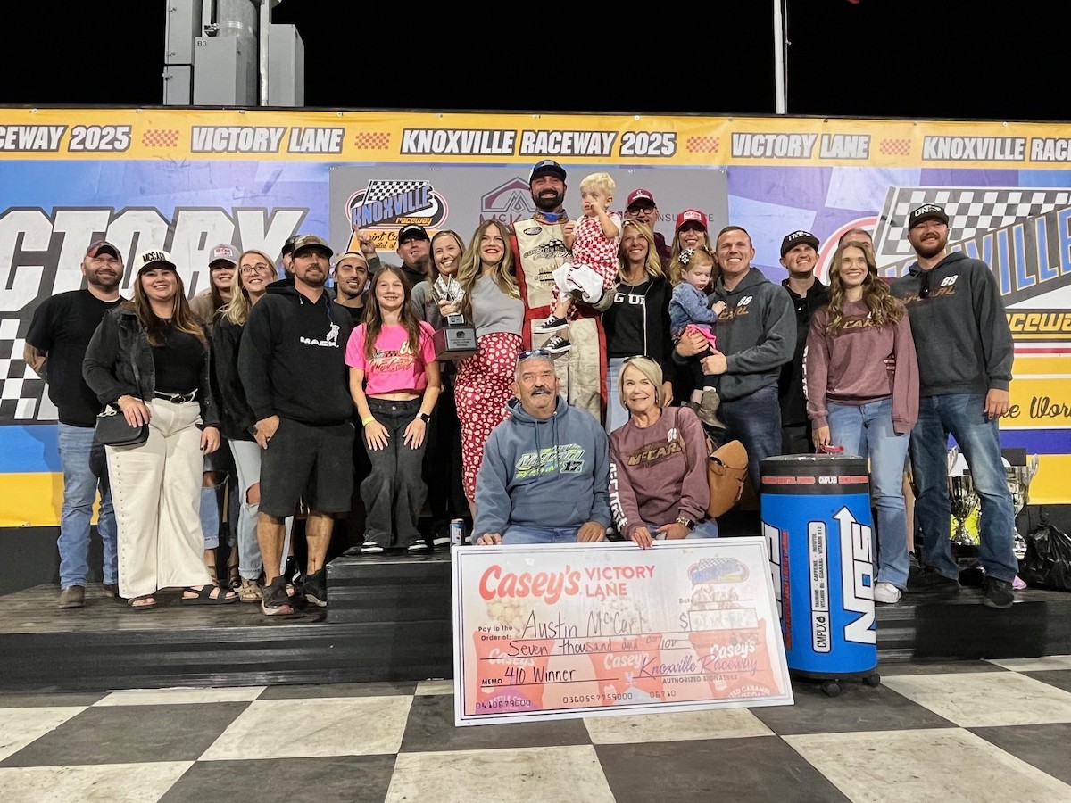 McCarl Secures Title With Knoxville Triumph - SPEED SPORT