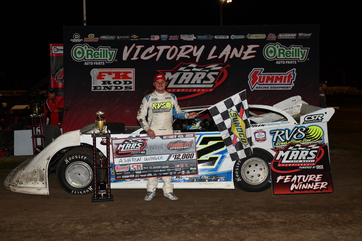 Winbush Racing $12,000 Fairbury Prize Goes To Winger - SPEED SPORT
