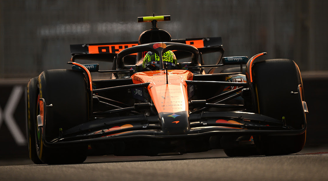 Norris Goes Quick In Abu Dhabi