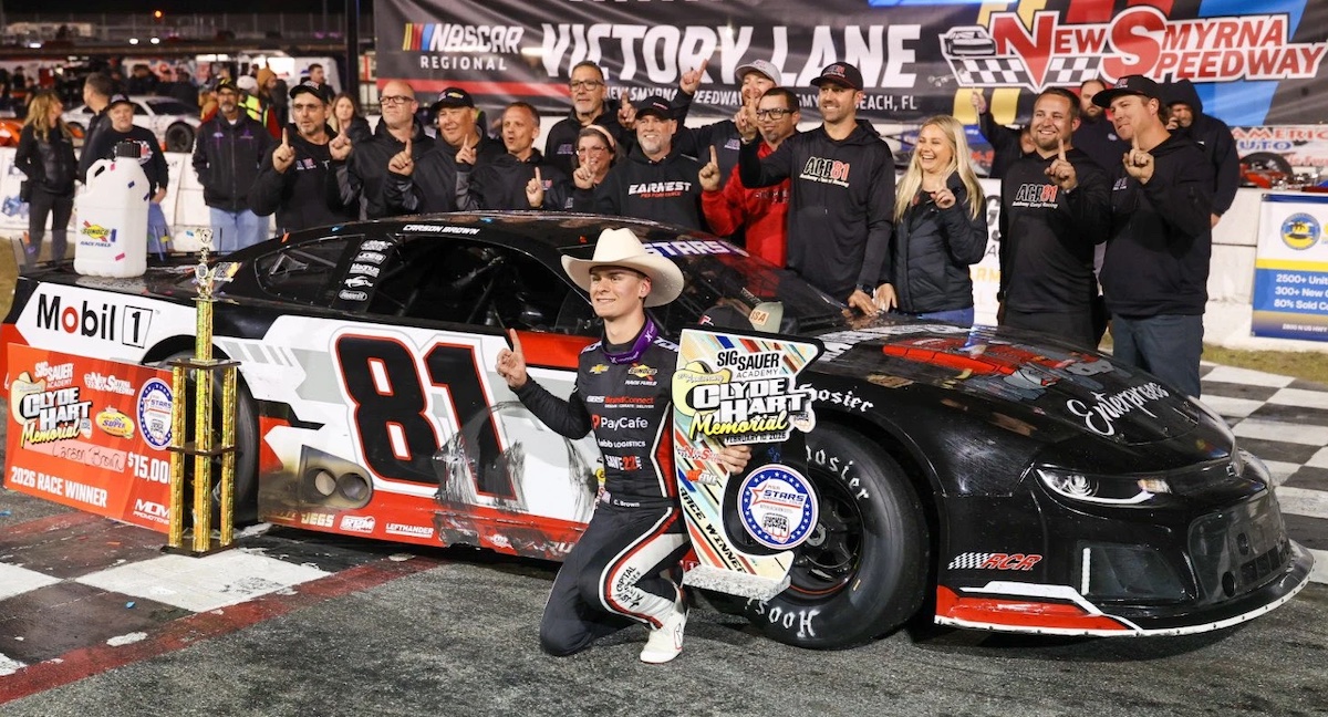 Carson Brown Rules Clyde Hart Memorial - SPEED SPORT