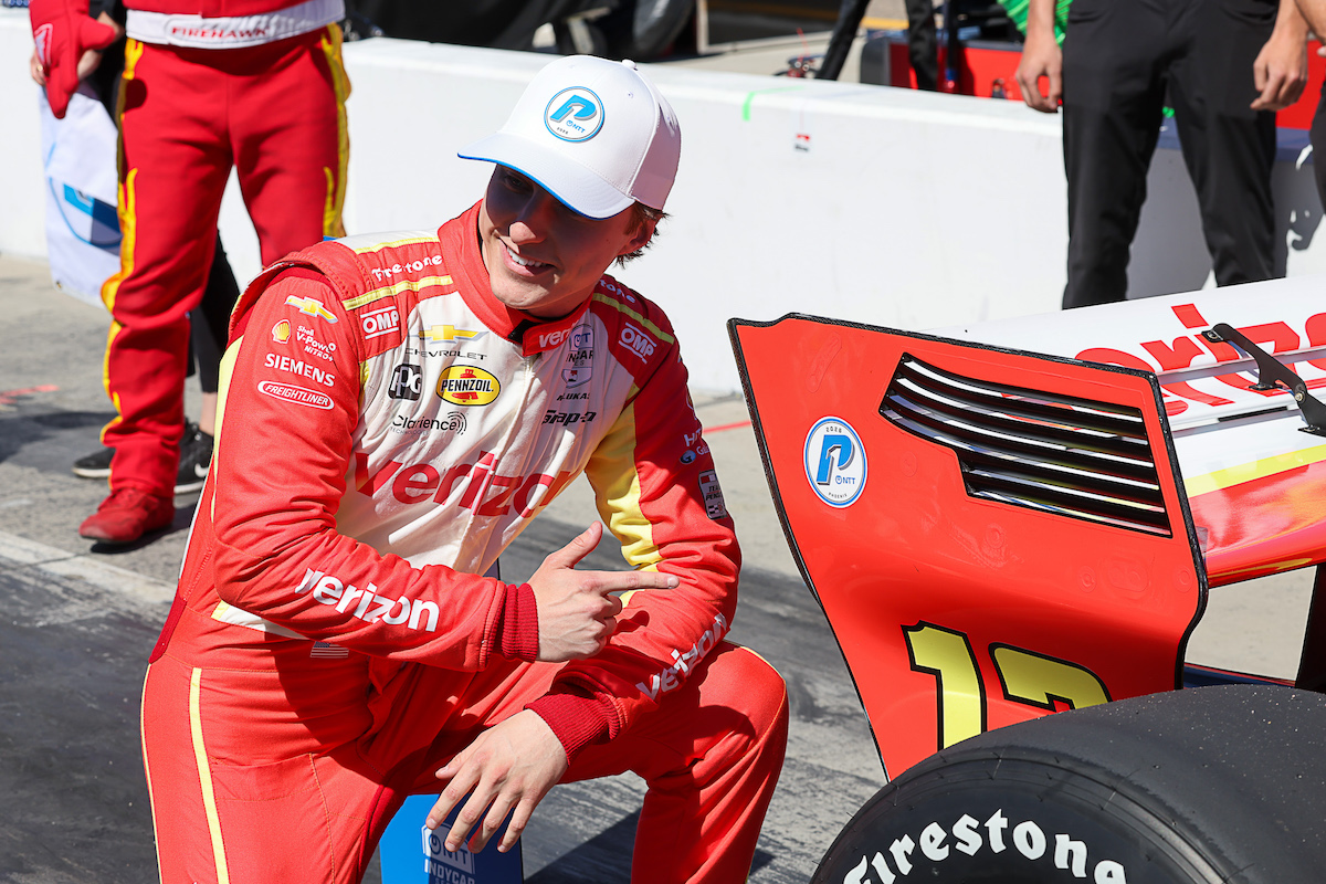 Malukas Leads Penske Front Row Sweep - SPEED SPORT