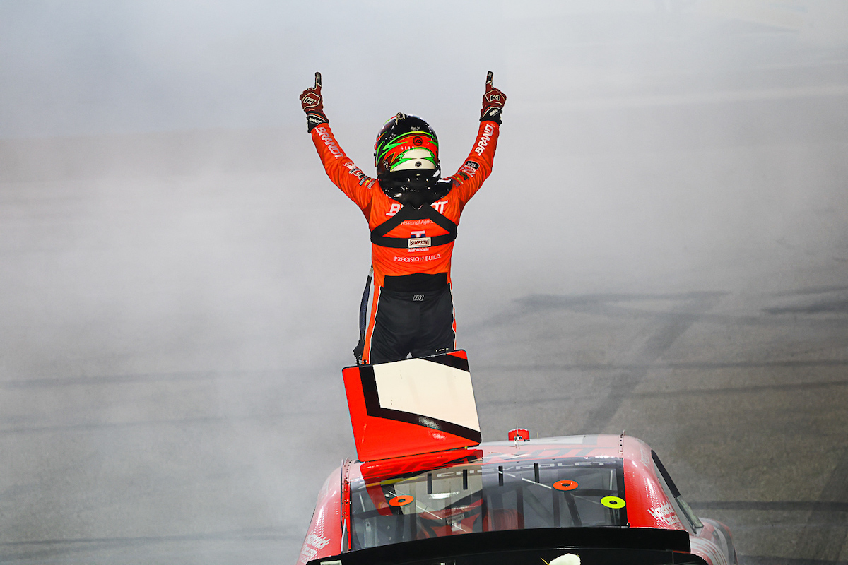 Strong Finish Puts Allgaier In Victory Lane - SPEED SPORT