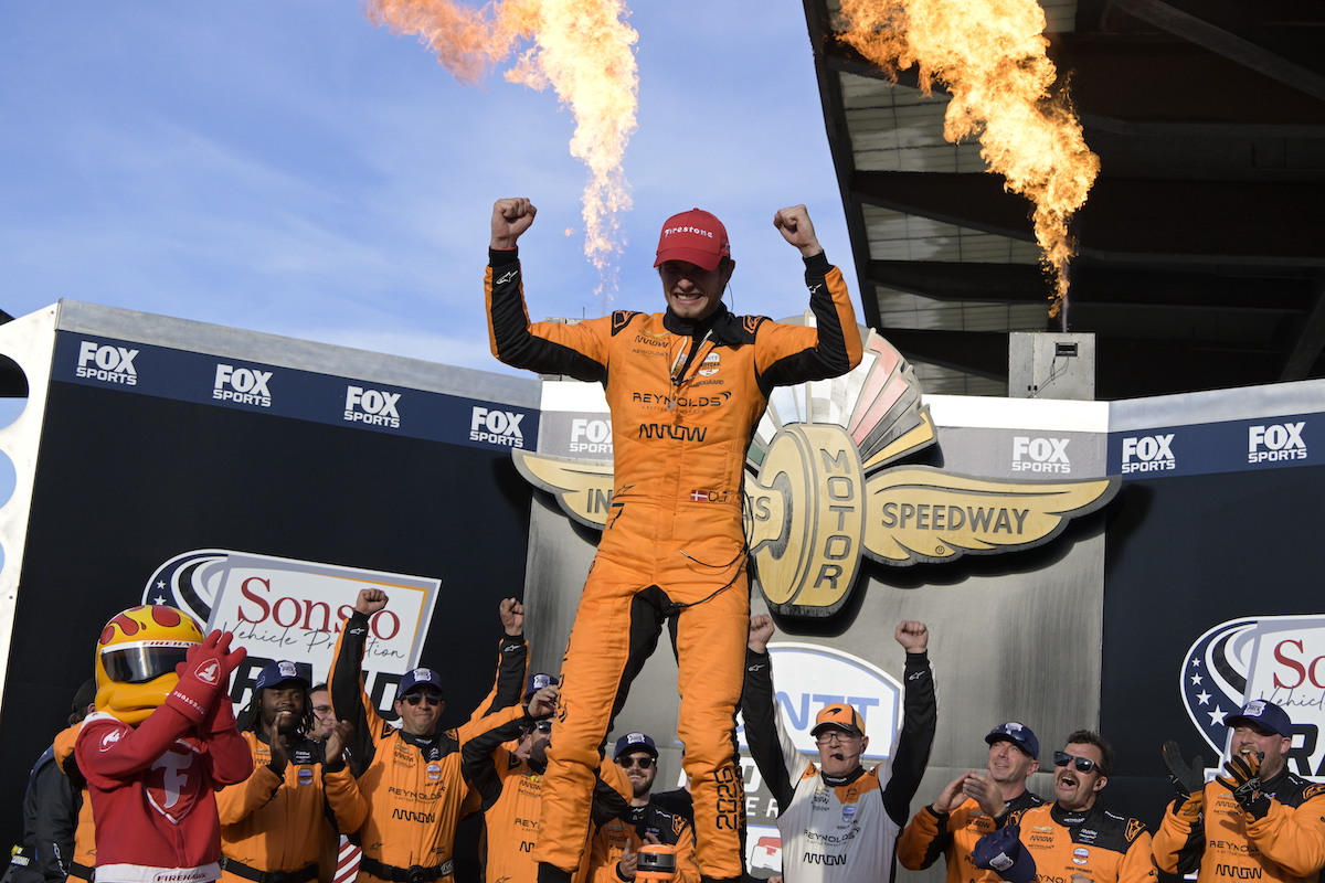 Lundgaard Earns It At Indianapolis