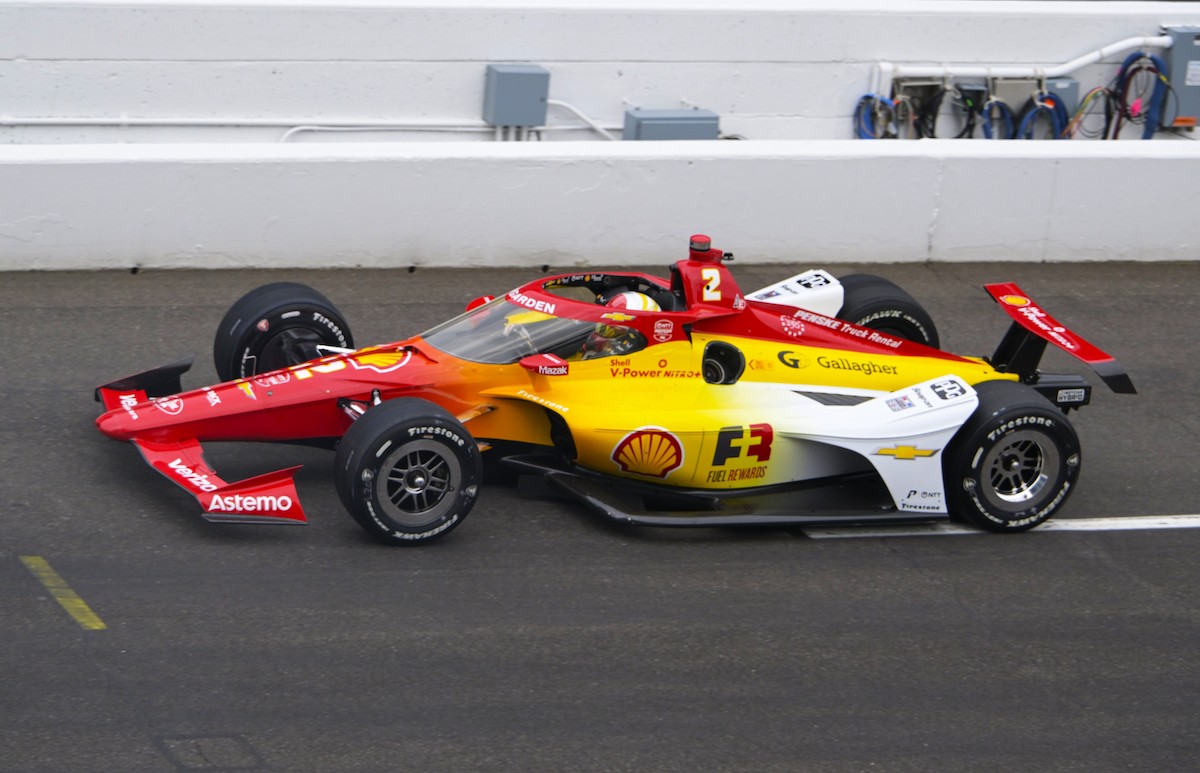 Newgarden Demonstrates Winning Speed On Carb Day