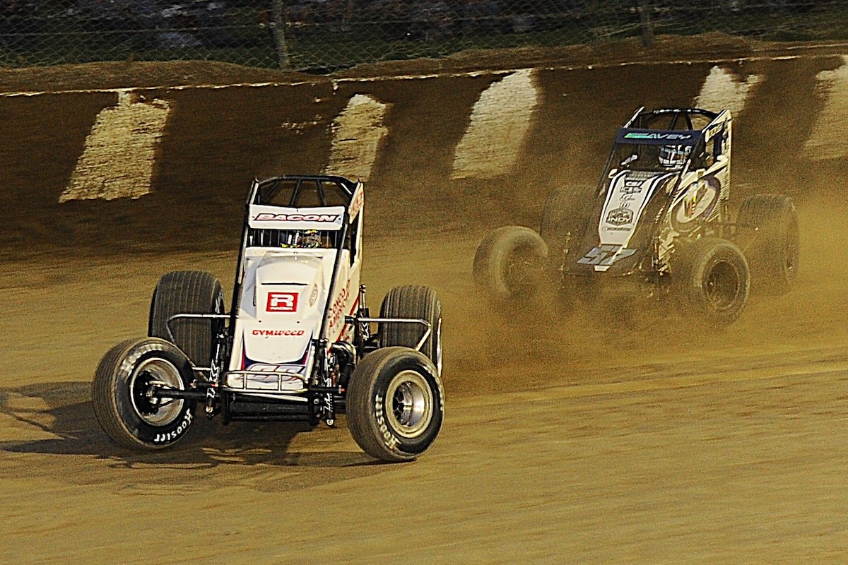 Bacon Sizzles With 62nd USAC Sprint Car Score