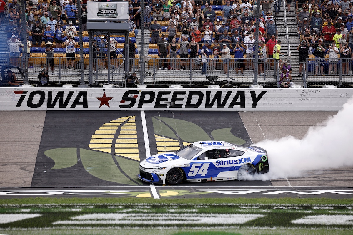 Two-Tire Strategy Pushes Gibbs To Iowa Glory