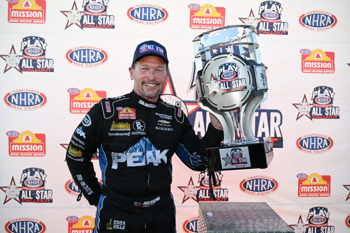 Beckman Calls Out Funny Car Foes
