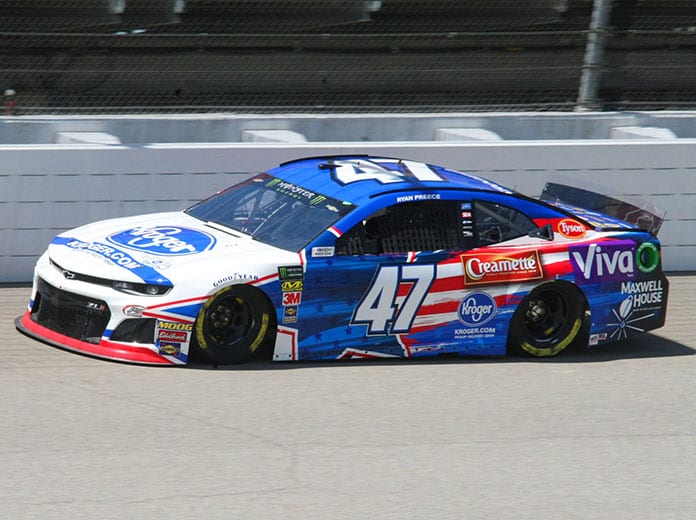 Ryan Preece is set to take on Michigan Int'l Speedway of the first time in the Monster Energy NASCAR Cup Series this weekend. (Todd Ridgeway Photo)