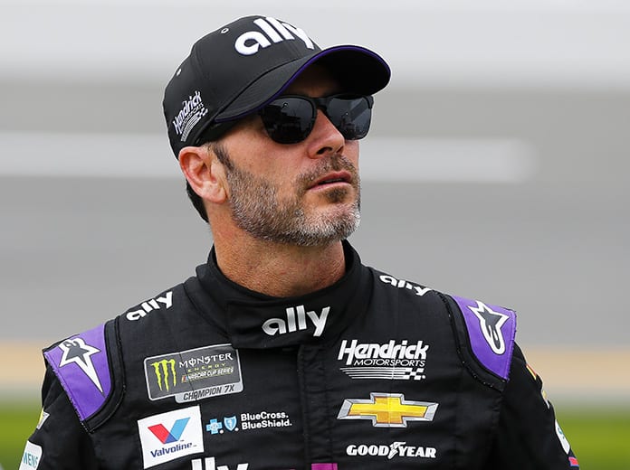 Jimmie Johnson has not made a decision about his future beyond 2020. (HHP/Barry Cantrell)