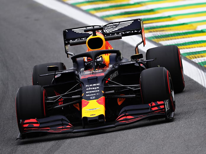 Verstappen Puts Red Bull On Pole In Brazil