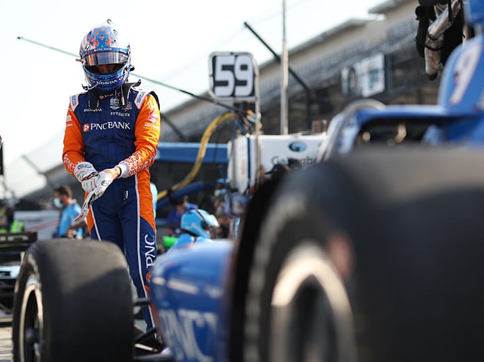 Scott Dixon paced the opening practice for the upcoming Indianapolis 500. (IndyCar Photo)