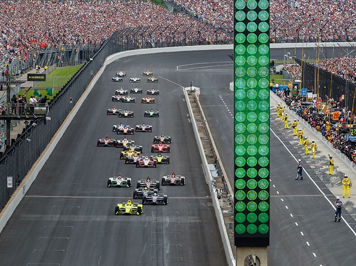 There will be no fans in the grandstands during the Indianapolis 500, but the race must go on according to NTT IndyCar Series competitors. (IndyCar Photo)