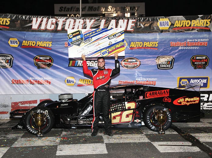 Chase Dowling pocketed $5,000 Saturday at Stafford Motor Speedway.