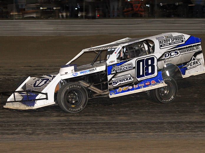 IMCA Modified National and Jet Racing Central Region Rookie of the Year Dakota Sproul. (Carl Larson Photo)