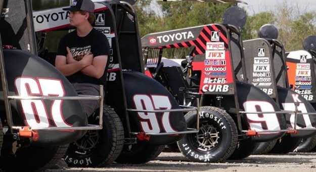 Keith Kunz Motorsports will field six full-time entries during the USAC NOS Energy Drink National Midget Series season. (Jacob Quick Photo)