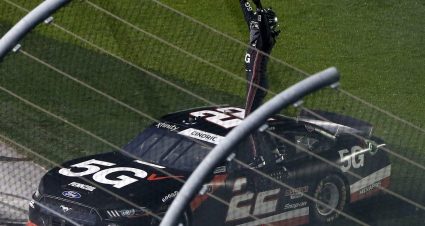 Defending Champ Cindric Rules Wild Xfinity Opener