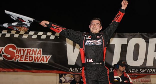 Derek Griffith was the top dog on night two of the World Series of Asphalt Stock Car Racing at New Smyrna Speedway. (Jim DuPont Photo)