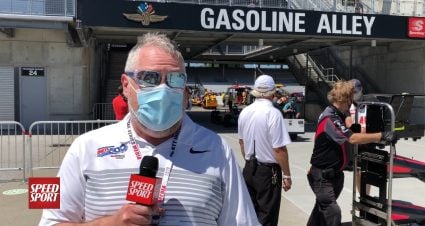 VIDEO: Checking In From Gasoline Alley