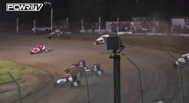 Visit VIDEO: McCarthy Grabs His Second POWRi Win page