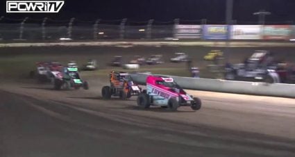 VIDEO: Meseraull Storms To POWRi Victory Lane