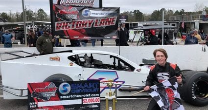 Heady Holds Off Labonte In Florence Modified Scrap