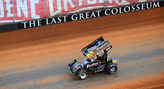 Many World of Outlaws teams have built special cars just for this week's race at Bristol Motor Speedway. (Jacob Seelman photo)