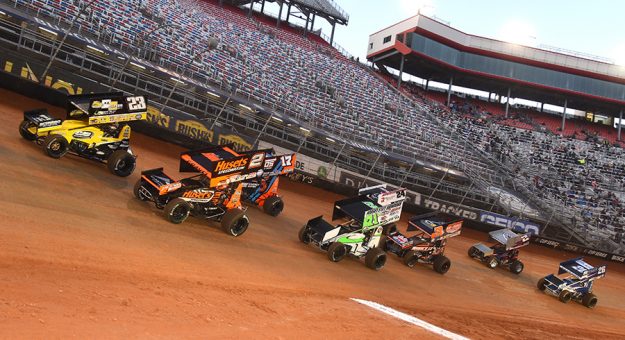 The racing surface for the Bristol Throwdown has been met with rave reviews. (Paul Arch Photo)