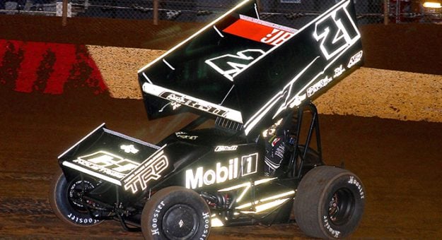 Christopher Bell's familiar No. 21 sprint car has been shuttered. (Dan Demarco photo)