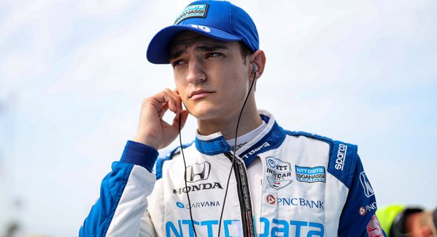 Alex Palou will start on the pole during Saturday's NTT IndyCar Series race at Texas Motor Speedway. (IndyCar Photo)