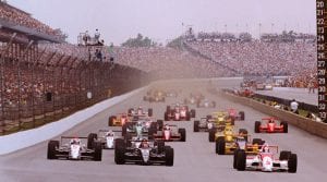 The start of the 1991 Indianapolis 500. (IMS Archives Photo)