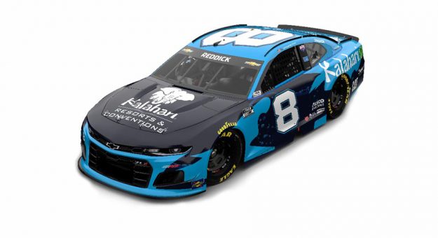 Kalahari Resorts and Conventions will sponsor Tyler Reddick and Richard Childress Racing once again.