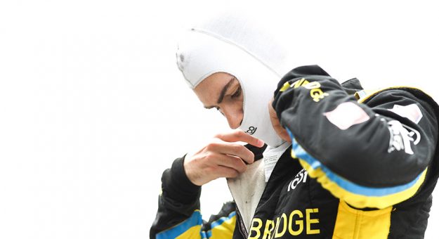 Colton Herta avoided disaster at the start of Thursday's Indianapolis 500 practice. (IndyCar Photo)