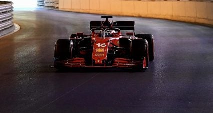 Ferrari Surprises As Monaco Practice Begins