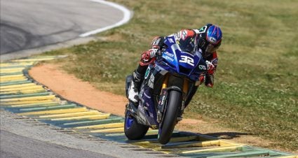 Gagne Sets Practice Pace As MotoAmerica Visits VIR