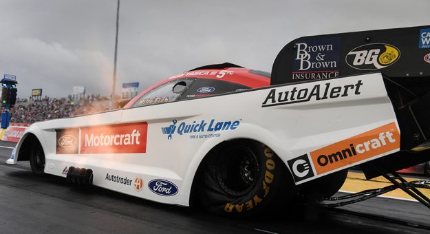 Bob Tasca III was fastest in NHRA Funny Car qualifying Saturday at Houston Raceway Park. (NHRA Photo)