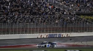 #5: Kyle Larson, Hendrick Motorsports, Chevrolet Camaro MetroTech celebrates after winning the NASCAR Cup Series Coca-Cola 600 at Charlotte Motor Speedway in Concord, N.C., May 30, 2021. (HHP/Andrew Coppley)