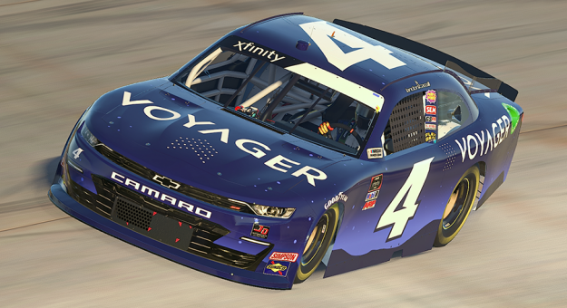 Voyager Digital Ltd. will sponsor Landon Cassill via a cryptocurrency.