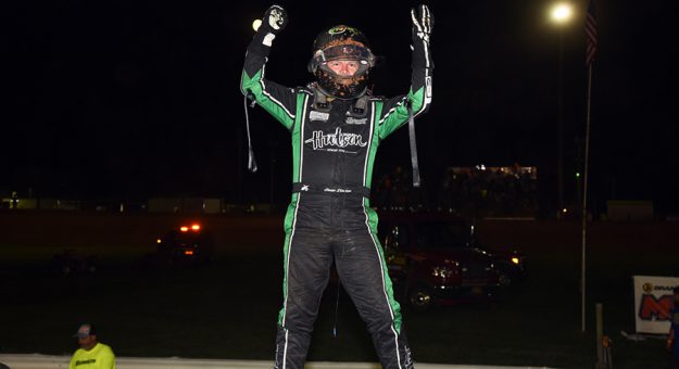 Chase Stockon continues to be one of the most consistent drivers in the USAC AMSOIL National Sprint Car Series. (David Nearpass Photo)