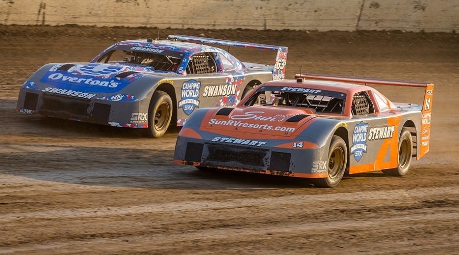 Stewart Outduels Swanson For Eldora Srx Victory Speed Sport