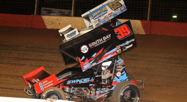 2021 Pa Speedweek 4 Lincoln Christopher Bell Robbie Kendall Battle Dan Demarco Photo