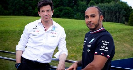 Hamilton Inks Two-Year Extension With Mercedes