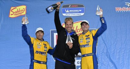 Auberlen Hangs Tough In The Rain At The Glen