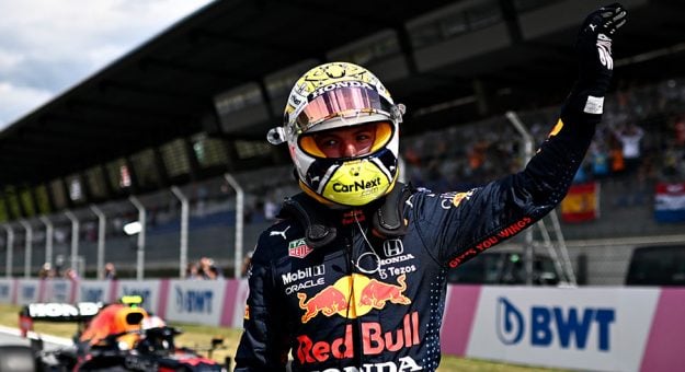 Max Verstappen claimed the pole for the Austrian Grand Prix. (Christian Bruna - Pool/Getty Images Photo)