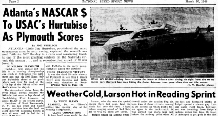 LOOKING BACK: Hurtubise Stops NASCAR Stars At Atlanta