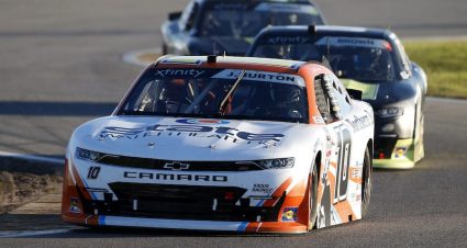 Burton Earns Xfinity Pole