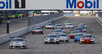 Thompson Earns Fourth Porsche Carrera Cup Win