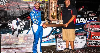 Prairie Dirt Classic Belongs To Larson