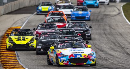 Rollan Rolls To Road America MX-5 Cup Score